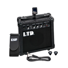 حزمة جيتار كهربائي ESP LTD EC Eclipse Series - أسود