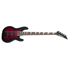 Jackson JS Series Concert Bass JS3VQ – Transparent Red Burst