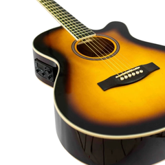Bamboo GA-40 E-Acoustic Guitar with Bag – Sunburst