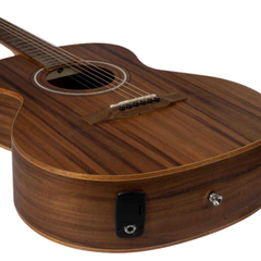 Bamboo GA-38 Koa Left-Handed E-Acoustic Guitar with Bag