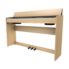 Roland F701 Digital Piano – Light Oak