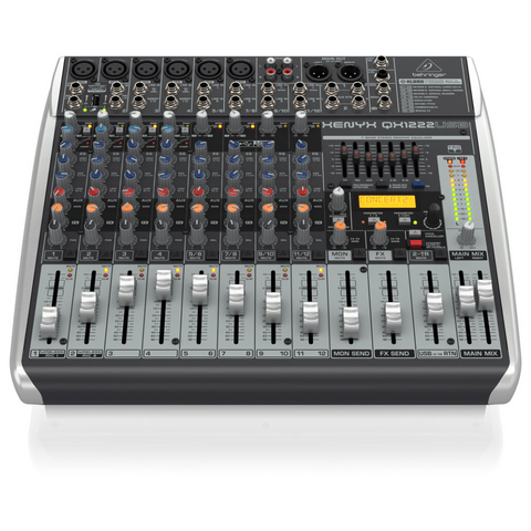 Behringer Xenyx QX1222USB Premium 16-Input 2/2-Bus Mixer