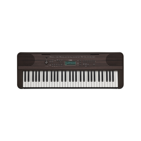 Yamaha PSR-E360 Portable Keyboard – Dark Walnut