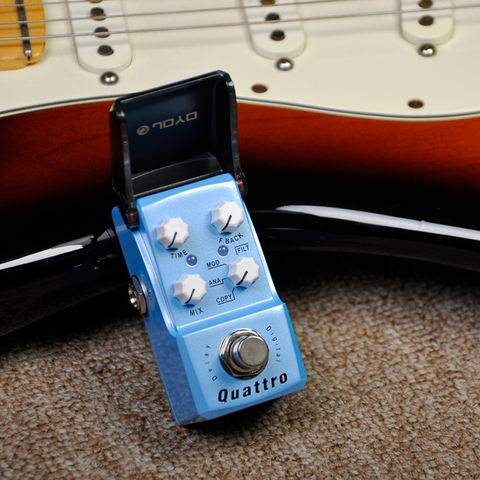 JOYO JF-318 Quattro Delay Guitar Effects Pedal