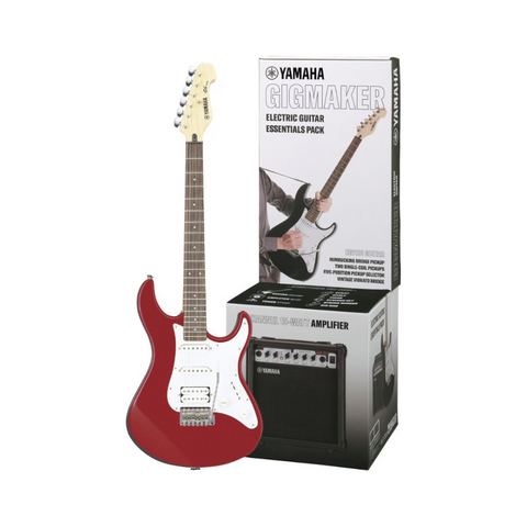 Yamaha EG112GPII Electric Guitar Pack - Metallic Red