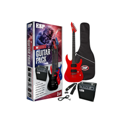 ESP LTD M Series Electric Guitar Package - Red Gloss