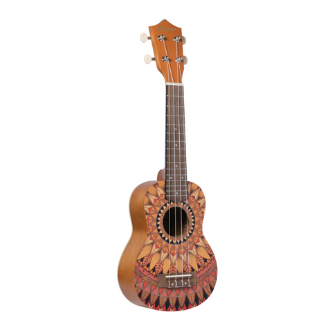 Bamboo U-21 Summer Soprano Ukulele with Bag