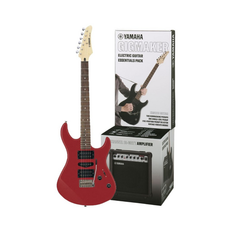 Yamaha ERG121GPII Electric Guitar Pack - Metallic Red