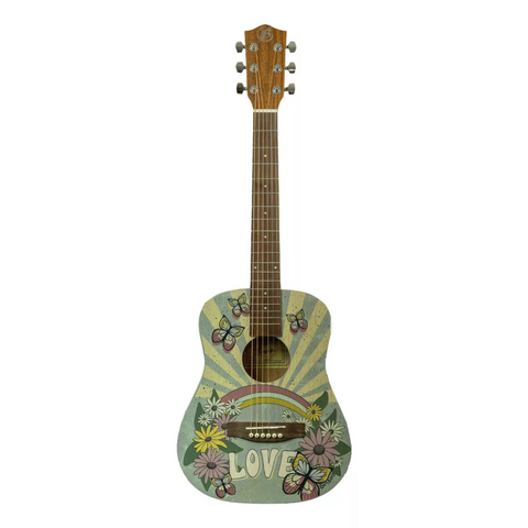 Bamboo GA-34 Acoustic Guitar With Bag - Butterfly