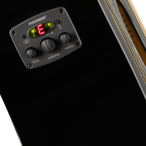 Fender CD-60SCE Dreadnought E-Acoustic Guitar – Black