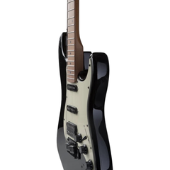 Bamboo Solar Strato SSH Electric Guitar with Bag  – Black