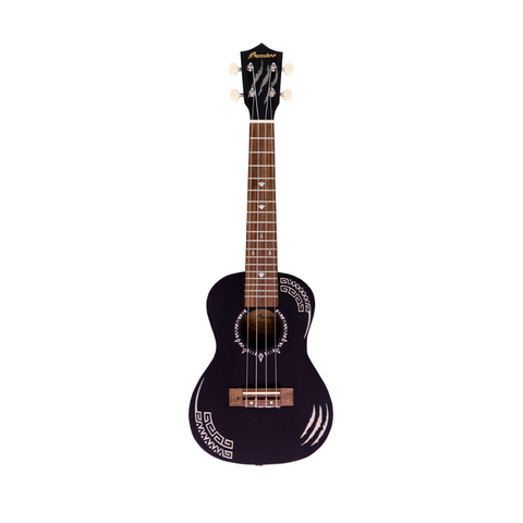 Bamboo U-23 Concert Ukulele Panther-S With Bag