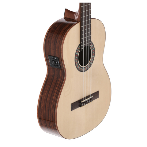Manuel Rodriguez ACADEMIA Exótica Santos E-Acoustic Spruce Highgloss