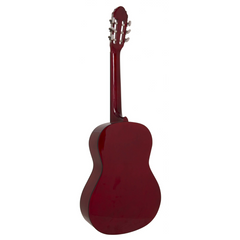 De Salvo CG34RD 3/4 Classical Guitar - Red Finish