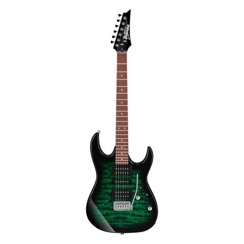 Ibanez GRX70QA-TEB Electric Guitar - Emerald Burst