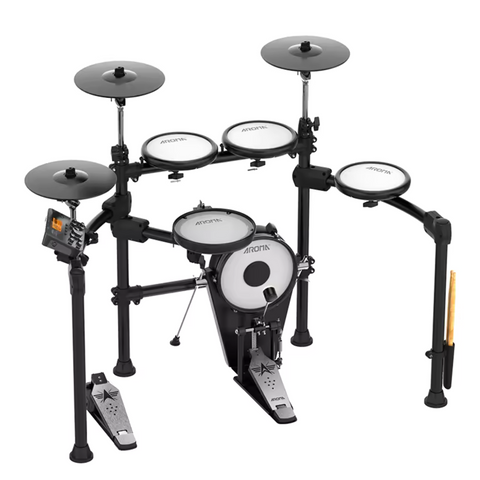 Aroma TDX-30S 9 pcs Electronic Drum Kit - Black