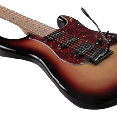 Bamboo Solar Strato SSH Electric Guitar with Bag  – Sunburst