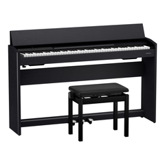 Roland F701 Digital Piano – Contemporary Black
