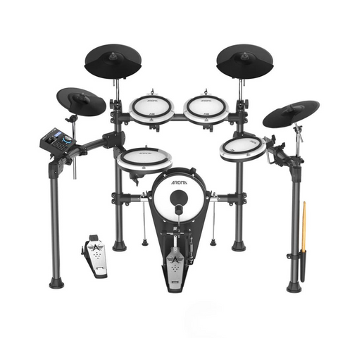 Aroma TDX-25 II 9 pcs Electronic Drum Kit with Bluetooth - Black