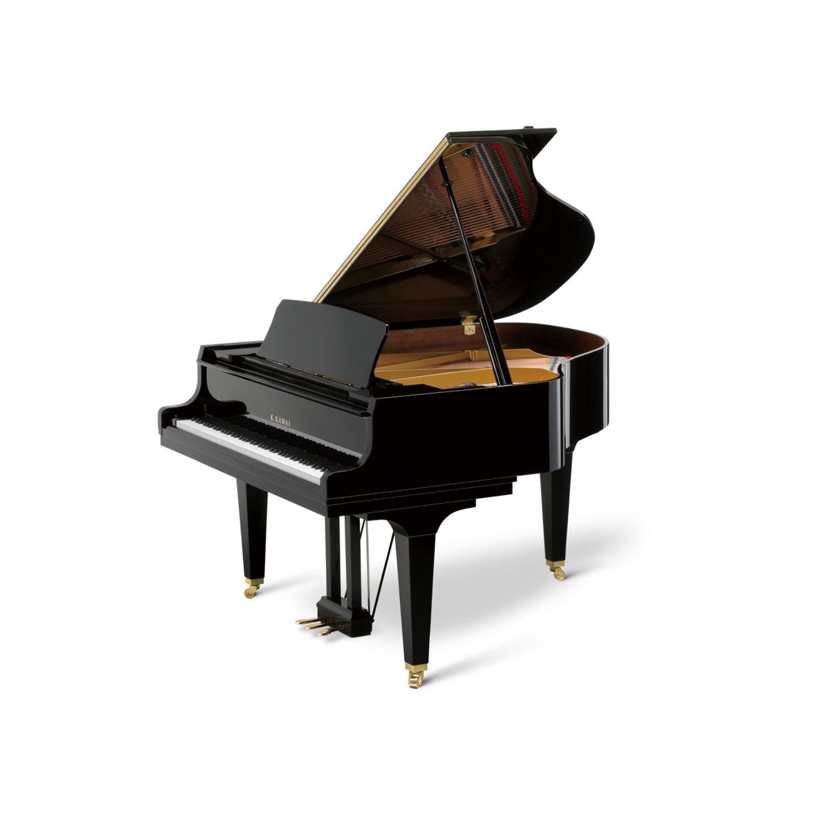 Kawai GL-30 Classic Grand Piano - Polished Ebony | Melodica Music Store Dubai