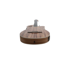 Bamboo GC-39 Koa Slim Classical Guitar with EQ and Bag