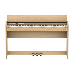 Roland F701 Digital Piano – Light Oak