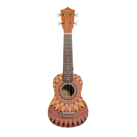 Bamboo U-21 Summer Soprano Ukulele with Bag