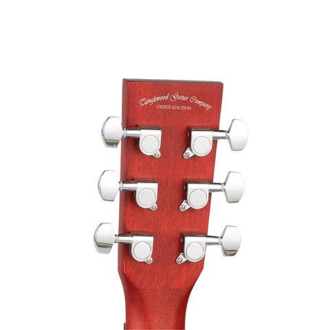 Tanglewood TWCR-O Acoustic Guitar – Thru Red Satin