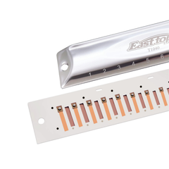 EAST TOP T1040 Chromatic Harmonica – Silver