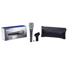 Shure BETA 87A Supercardioid Condenser Vocal Microphone