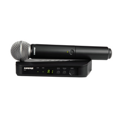 Shure BLX24UK/SM58-H8E Wireless Vocal System - Microphone | Melodica Music Store Dubai