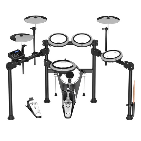 Aroma TDX-23 II 8 pcs Electronic Drum Kit with Bluetooth - Black