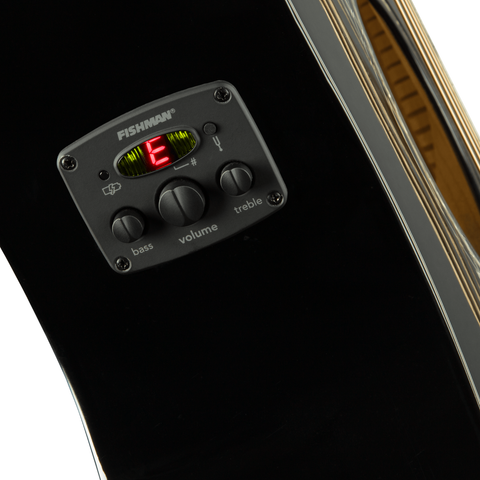 Fender CC-60SCE Concert E-Acoustic Guitar – Black