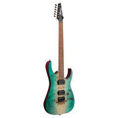 Ibanez RG421PB‑CHF Electric Guitar – Caribbean Shoreline Flat