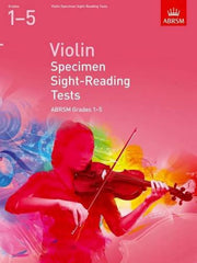 ABRSM Violin Specimen Sight-Reading Test Gr. 1-5 - Strings Books | Melodica Music Store Dubai