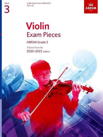 ABRSM Violin Exam Pieces Gr. 3 - 2020-2023