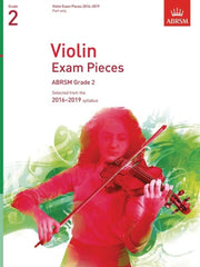 ABRSM Violin Exam Pieces Grade. 2 2016-19 W/CD - Strings Books | Melodica Music Store Dubai