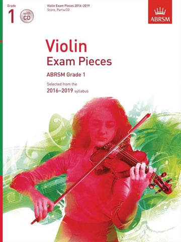 ABRSM Violin Exam Pieces Gr.1 2016-19 W/CD