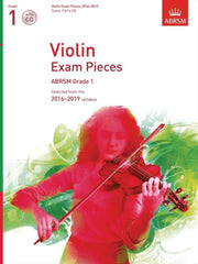 ABRSM Violin Exam Pieces Gr.1 2016-19 W/CD - Strings Books | Melodica Music Store Dubai