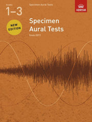 ABRSM Specimen Aural Test Gr.1-3 - Music Books | Melodica Music Store Dubai