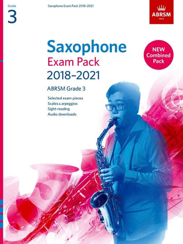 ABRSM Saxophone Exam Pack Gr. 3 - 2018-21
