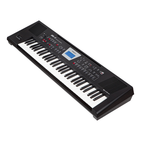 Roland BK-3 Portable 61 Key Backing Keyboard - Black