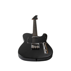 Bamboo ZYCAST Telecaster Electric Guitar with Bag – Black