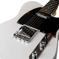 Bamboo ZYCAST Telecaster Electric Guitar with Bag – White