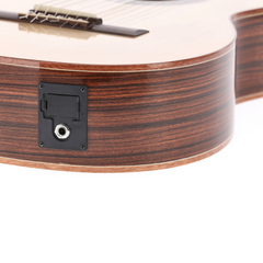 Manuel Rodriguez ACADEMIA Exótica Santos E-Acoustic Spruce Highgloss