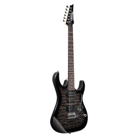 Ibanez GRX70QA-TKS Electric Guitar - Black Sunburst