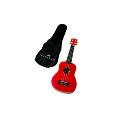 Steiner UK-21 Soprano Ukulele - Red