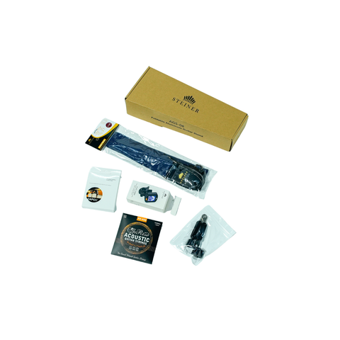 Steiner AG-62 Acoustic Guitar Launch Pack – Black