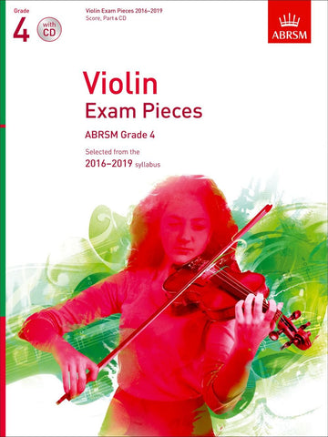 ABRSM Violin Exam Pieces Grade. 4 2016-19 With CD