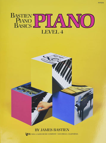Kjos Piano Bastien Piano Basics - Level 4 - Piano